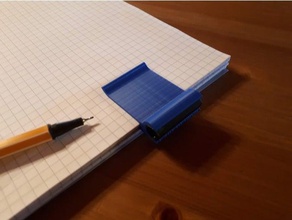 college block pen clip office pencil holder 3d print model - Mito3D