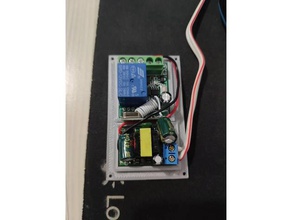 rf relay box 220v 12v transformer electronics 12vdc 433mhz 3d print model - Mito3D