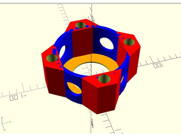 dört görüşülmesi 50 parça tabak ram 3d baskı 3D print model - Mito3D