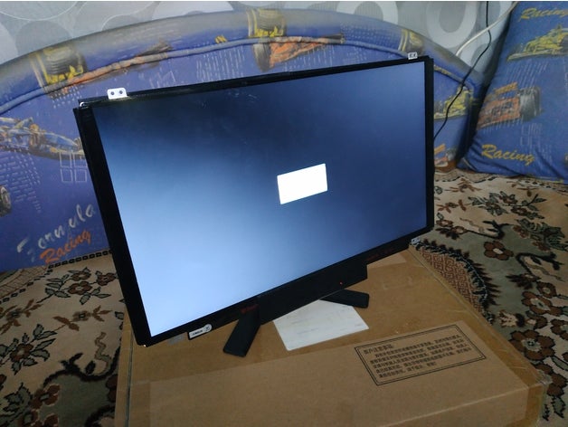 lcd monitor laptop screen v1 156 case hdmi 3D print model - Mito3D