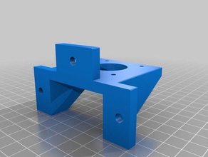 hevo z axis motor mount blv bed 3d printer parts 3d print model - Mito3D