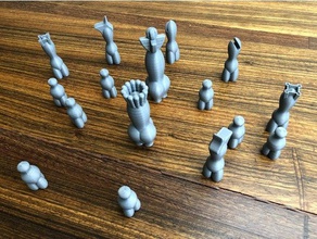 chess pieces awesome best set ches 3d print model - Mito3D