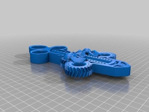 prédateur action pince - harder better faster stronger jouets mécaniques 3d print model - Mito3D