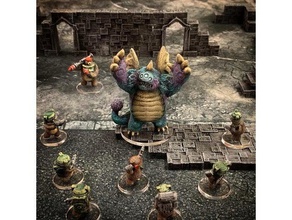 wild people eater 28mm 32mm scale toys & games boardgame boardgames fantasy frostgrave game gaming miniature miniatures monster monsters pathfinder polymodular rpg scifi tabletop teddy bear ulc urzan urzans army wargame wargames wargaming warhammer wayfarer tactics 3d print model - Mito3D