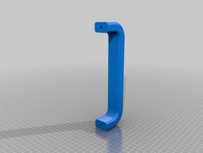 smooth handle parts 3d print model - Mito3D