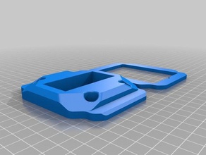 voltmeter holder shim evolve skateboards 3d printing esk8 skateboard 3d print model - Mito3D