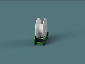 jal - fssh libre-debout support de bobine Imprimante 3d accessoires drybox la boîte sèche filament stand joint d'étanchéité 1932 sterilite 3d print model - Mito3D