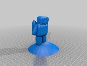 space gut mustash 3d printing 3d print model - Mito3D