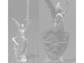 angelus imperatoria wh40k - estatua las estructuras de edificios Warhammer 40k paisaje la warhammer40k warhammer 40000 3d print model - Mito3D