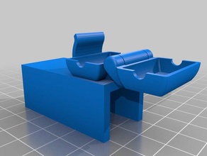 guia filamento e limpador fio - stella 2 3d printer accessories 3d print model - Mito3D