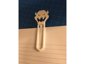bowser paper clip organization king koopa mario bros nintendo paperclip 3d print model - Mito3D
