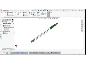 caneta ferramentas de arte 3d print model - Mito3D