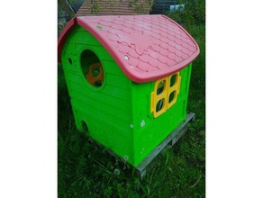 Schraube Kinderhaus outdoor & Garten childrens house 3d print model - Mito3D