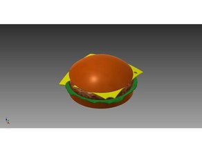 hamburger di fast food costruzione giocattoli burger king cafe duplo veloce cibo lego mcdonalds ristorante 3d print model - Mito3D