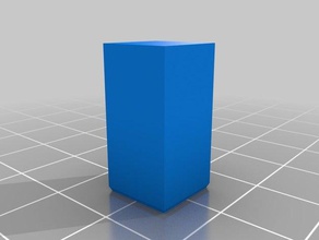 my customized anti elephant-foot test cube 3d printing tests 3d print model - Mito3D
