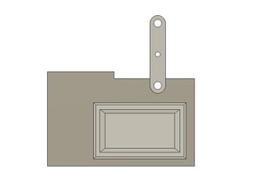 offenen benchtable digital voltmeter Halterung computer 3d print model - Mito3D