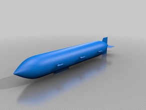 zeppelin r c vehicles rc planes 3d print model - Mito3D