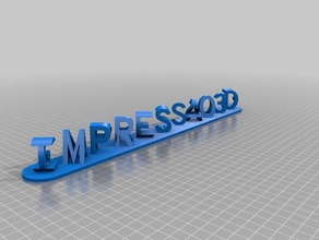 impressao 3d signs & logos customized 3d print model - Mito3D