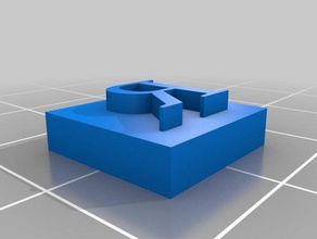 r times new roman ferramentas de arte personalizado 3d print model - Mito3D