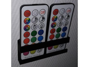 led bulb remote holder household light 3d print model - Mito3D