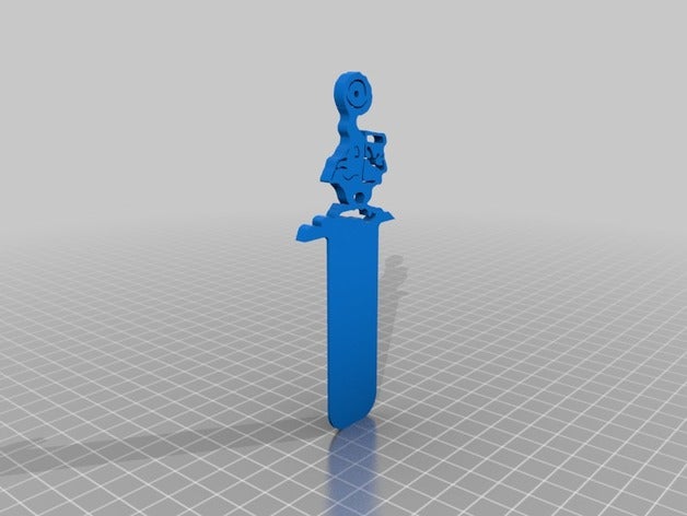ficha lesezeichen buchling 3D print model - Mito3D