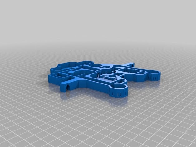 el castillo de ravenloft - principal map3 juguetes y accesorios juego 3D print model - Mito3D