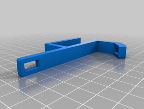 corner filament guide 3 4 plywood desk 3d printer accessories 3d print model - Mito3D
