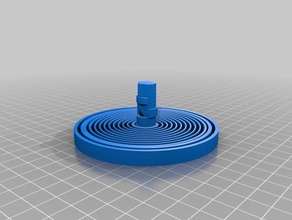 round hub springs endstops autorewind spool holder 3d printer accessories