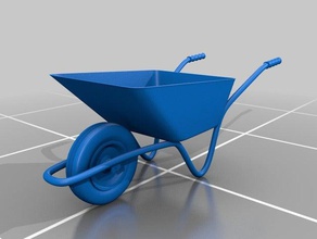 carriola di ruota i veicoli 3d print model - Mito3D