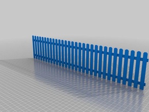 fence props 3d print model - Mito3D
