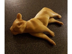 bulldog francés a los animales 3d print model - Mito3D