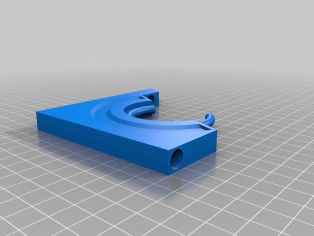 hook under shelves organization 3D print model - Mito3D