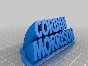 corban morrison office customized 3d print model - Mito3D