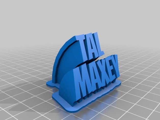 tal office customized 3D print model - Mito3D