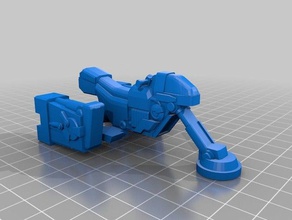megaman x bici del cielo juegos de video 3d print model - Mito3D