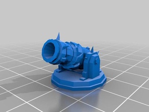 wow cannons toy & game accessories world warcraft 3d print model - Mito3D