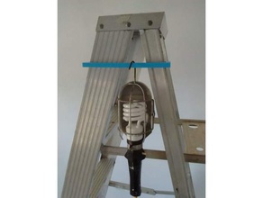 ladder light hand tools holder lighting painting step suspension 3d print model - Mito3D