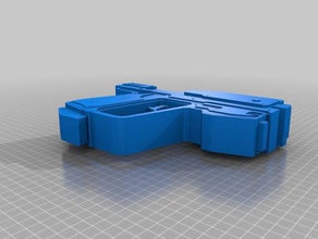 halo unsc magnum video games 3d print model - Mito3D
