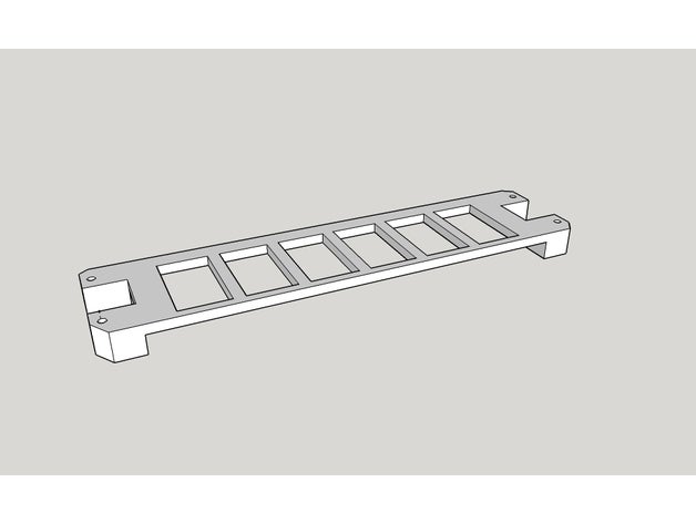 gen 3, montero pajero 6 din-Hebelschalter-Platte automotive 3 mitsubishi die Wippe Schalter-Platte 3D print model - Mito3D