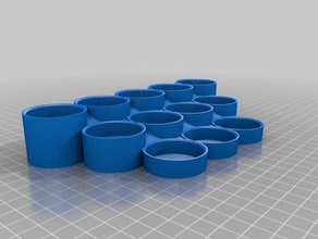 paint rack citadel pots art tools 3d print model - Mito3D