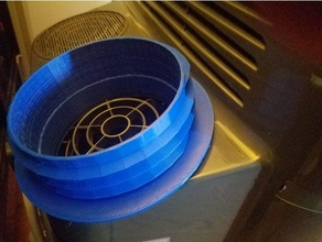 lg klima ac egzoz havalandırma taşınabilir parçalar vent 3d print model - Mito3D