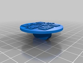 narguer pad d'encre 2d art de l'encre 3d print model - Mito3D