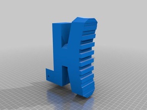 nerf rival zeus butt stock commemorate creole club's first official battle toy & game accessories 3d print model - Mito3D