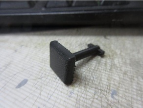 grinder shank parts 3d print model - Mito3D