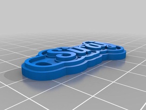 siraj keychains customized 3d print model - Mito3D
