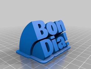 bon dia office kundengebundene 3d print model - Mito3D