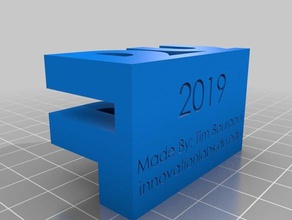 du innovation labs unofficial 3d-logo & business card holder holders 3d print model - Mito3D
