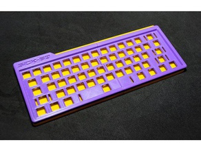 mekanik klavye - hasta-60 60 bilgisayar durumda cherry mx handwired keycaps pcb rgb teensy teensy20 3d print model - Mito3D