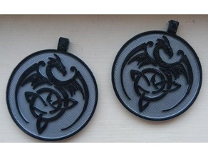 dragon medal jewelry