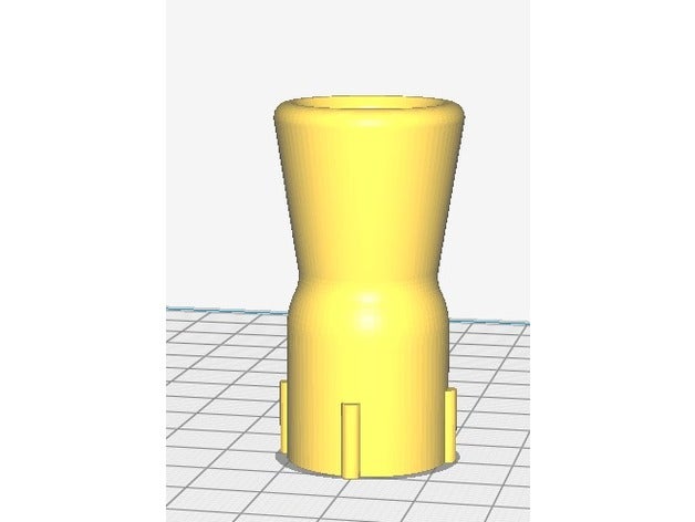 schlauchadapter shisha parts adapter adaptor hookah nargile replacement schlauch wasserpfeife 3D print model - Mito3D
